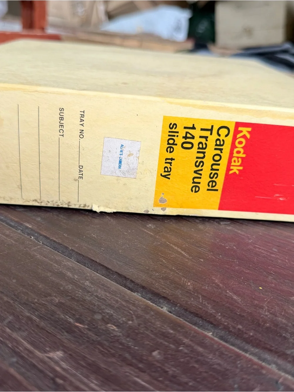 Kodak Carousel Transvue 140 Slide Tray CAT for Kodak Projector